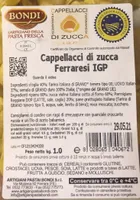 Cappellacci di zucca ferraresi IGP