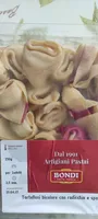 Tortelloni bicolore con radicchio