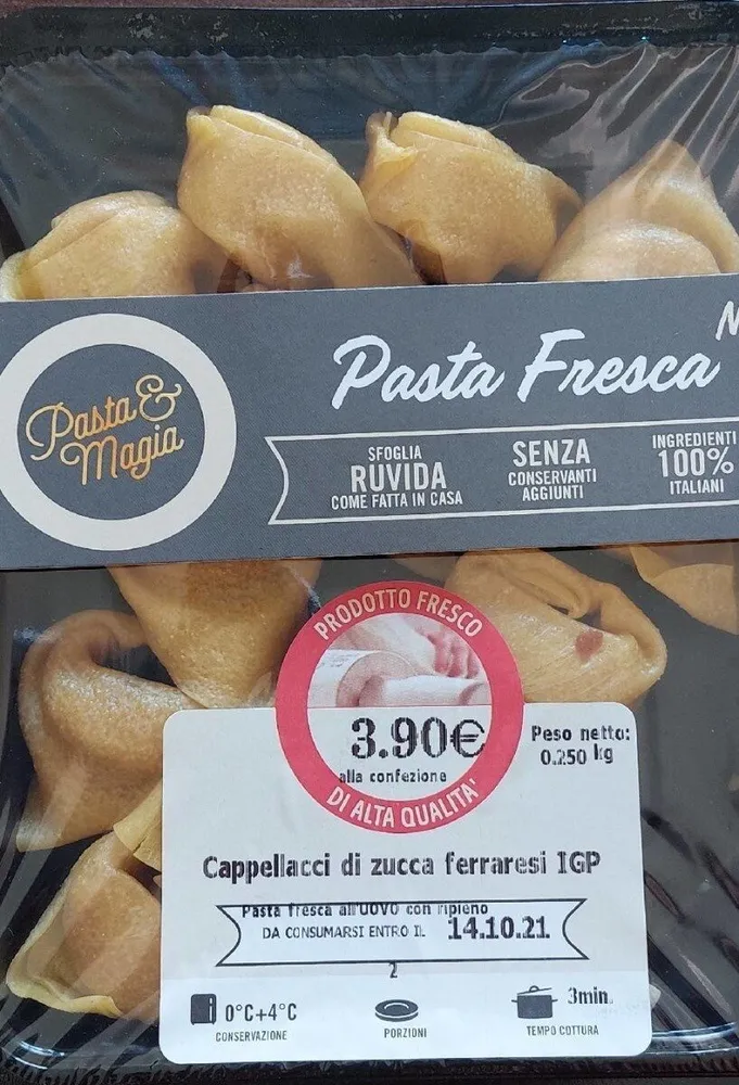 Cappellacci di zucca ferraresi