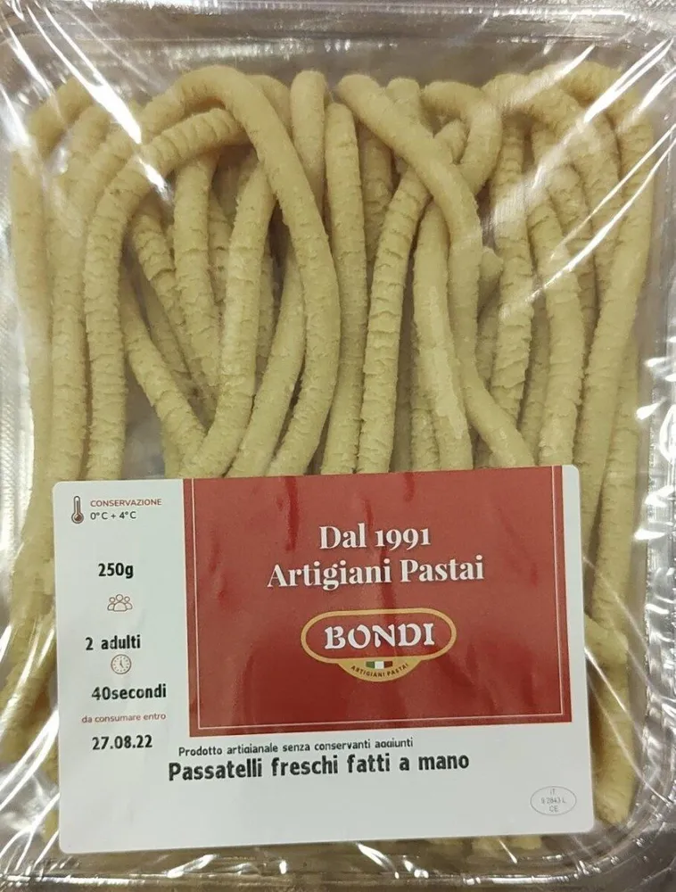 Passatelli freschi fatti a mano