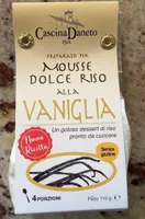 Prearato per mousse dolce riso alla vaniglia