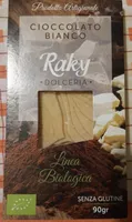 Cioccolato bianco Raky 90gr