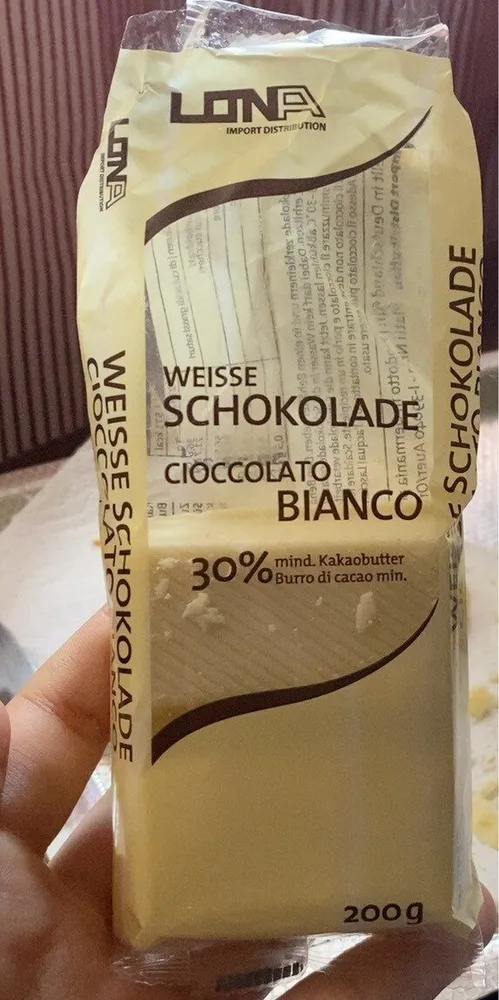 Weisse Schokolade