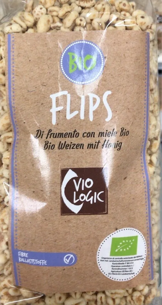 Flips di frumento con miele bio