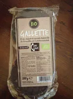 Gallette di riso ricoperte di cioccolato fondente bio