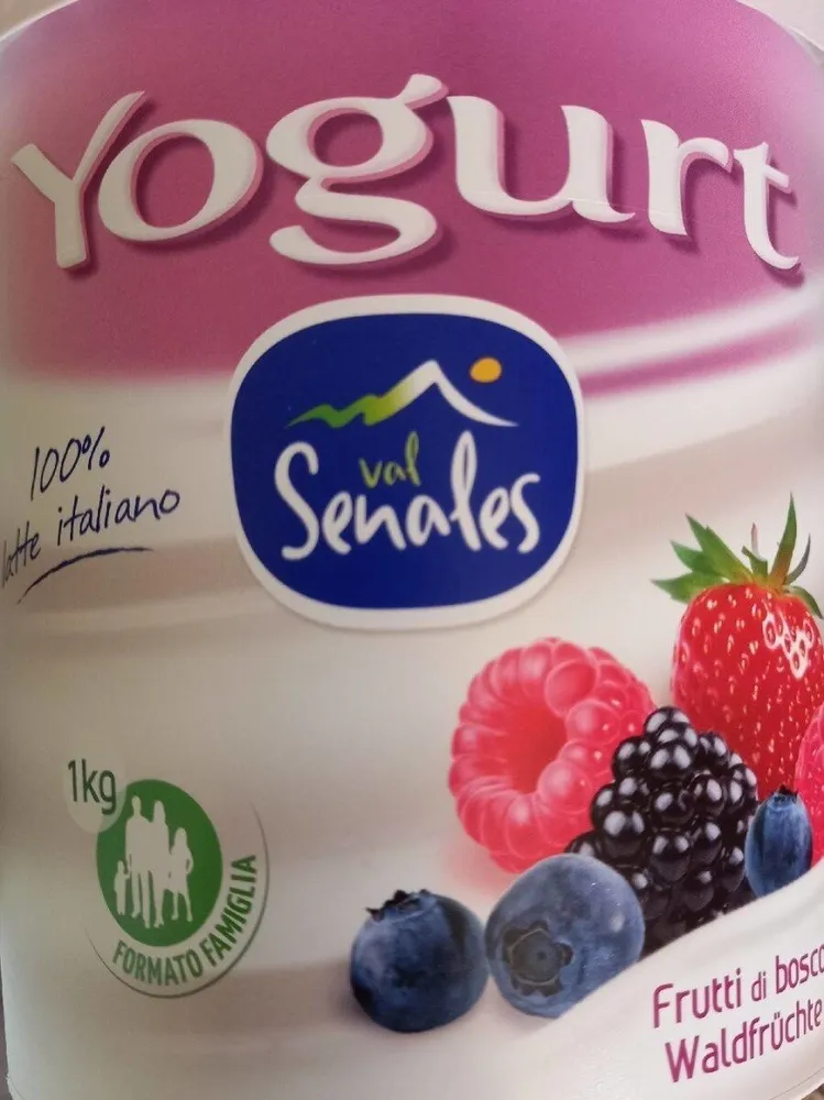 Yogurt frutti di bosco