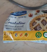 Crostatine con crema di nocciole