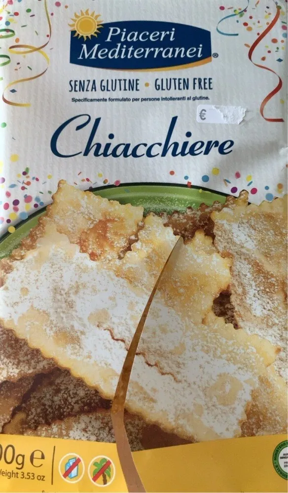 Chiacchiere senza glutine