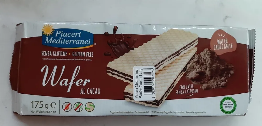 Wafer al cacao