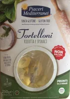 Tortellini ricotta e spinaci Senza glutine