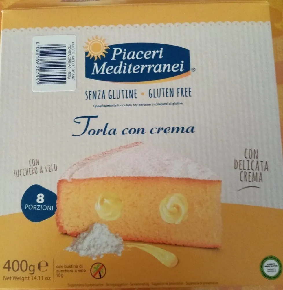 Torta con crema