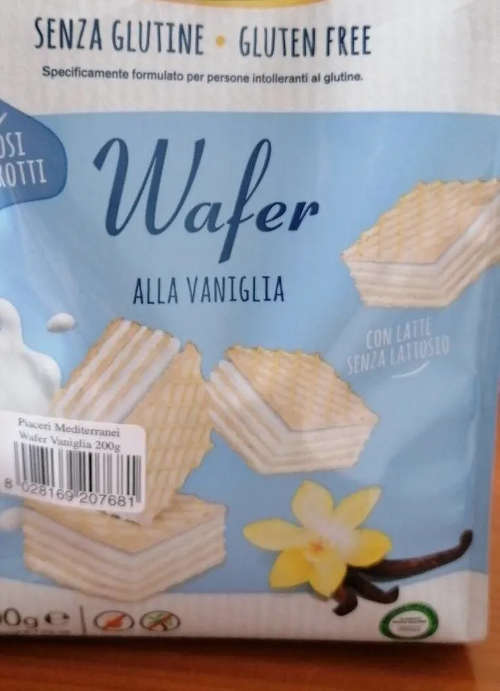 Wafer alla vaniglia