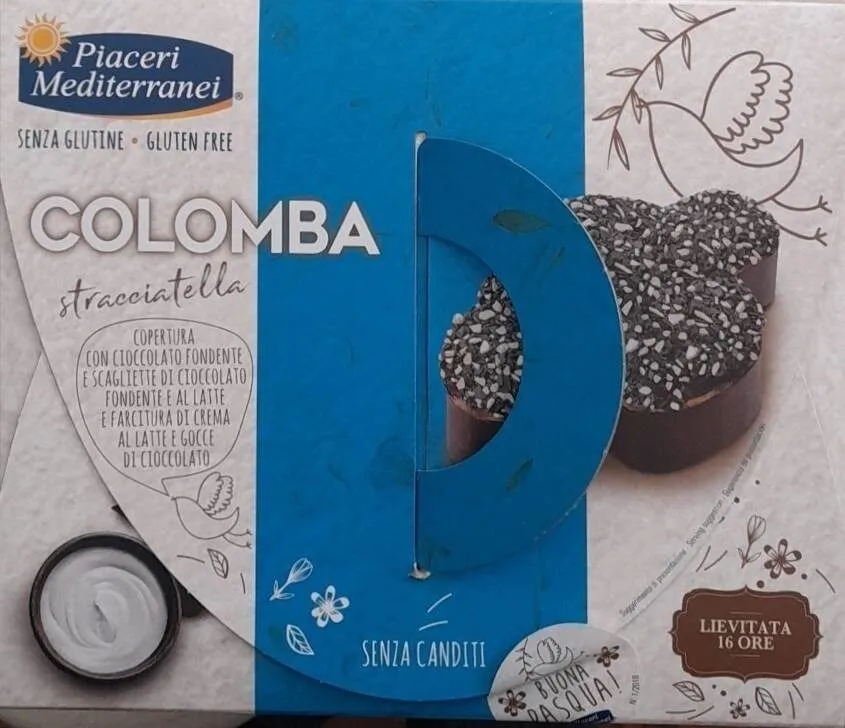 colomba straccitella senza glutine