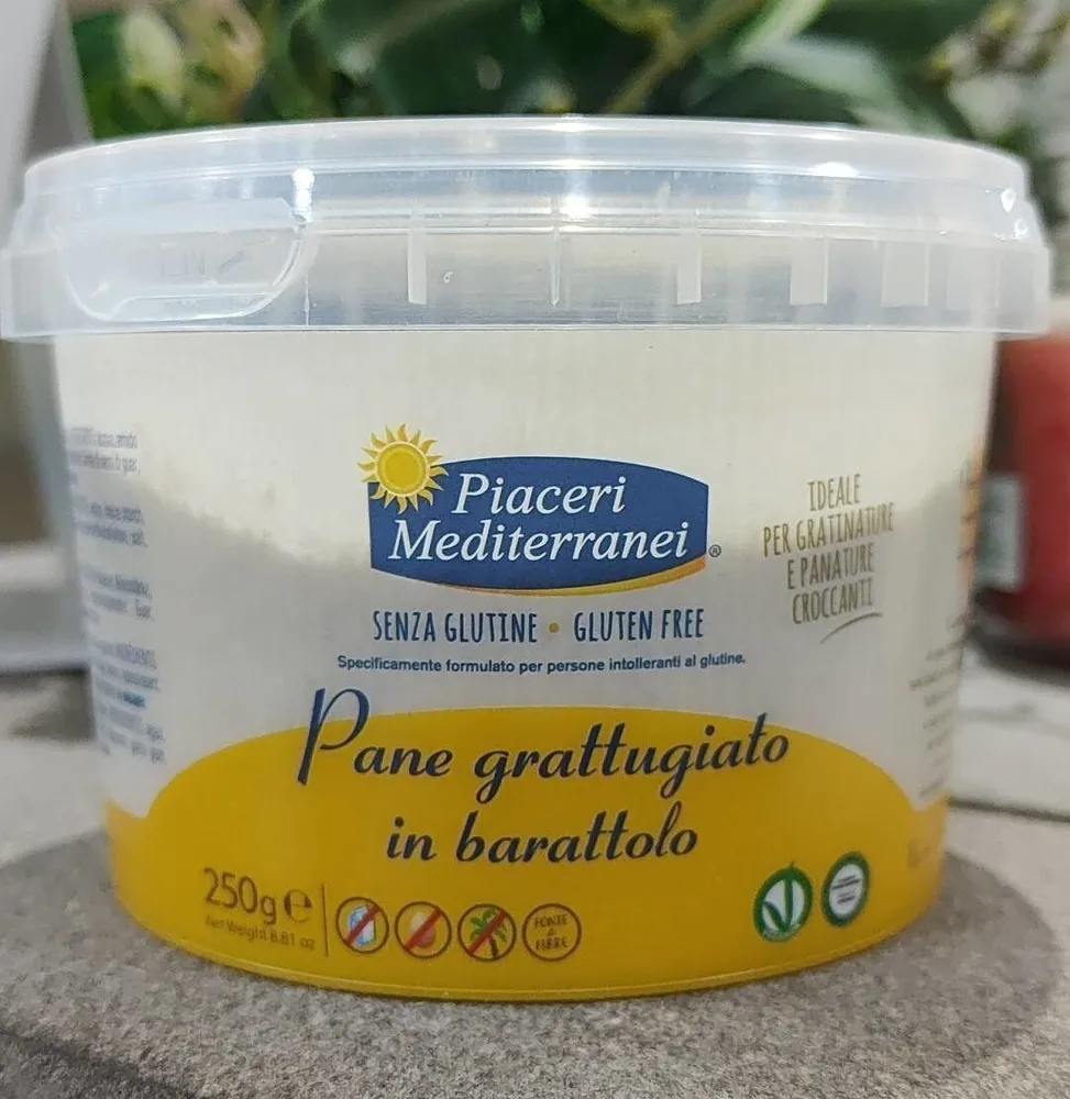 Pane grattugiato in barattolo