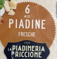 Piadine fresche