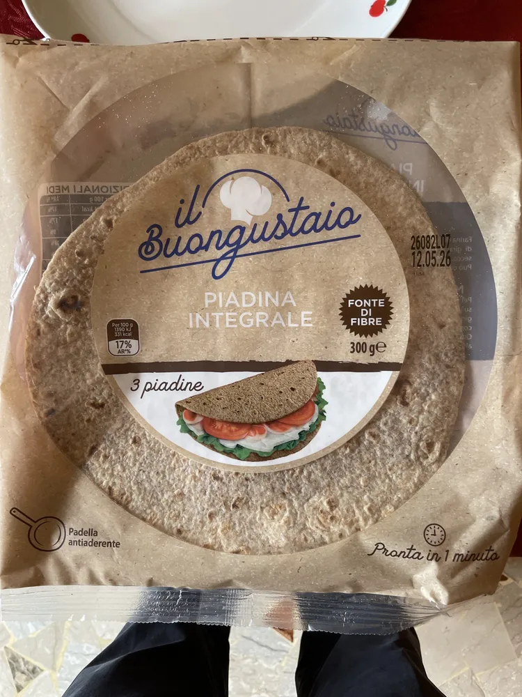 Piadina integrale