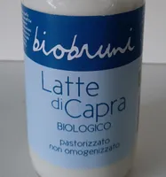 Latte di capra biologico pastorizzato non omogenizzato