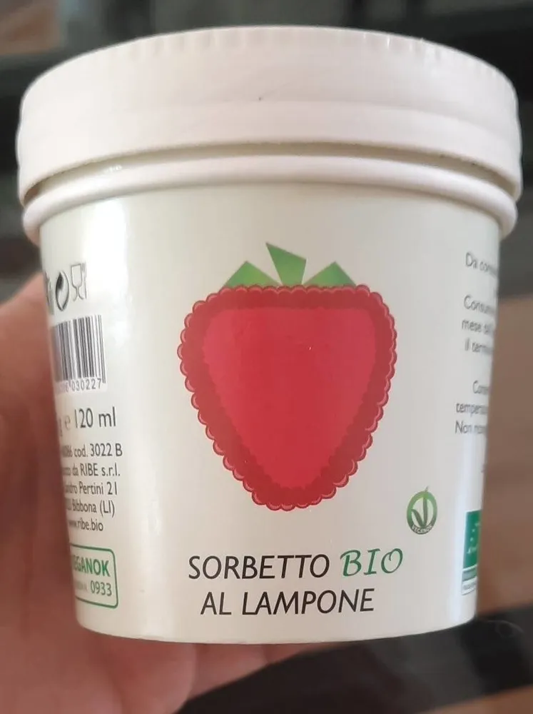 Sorbetto Bio Lamponi