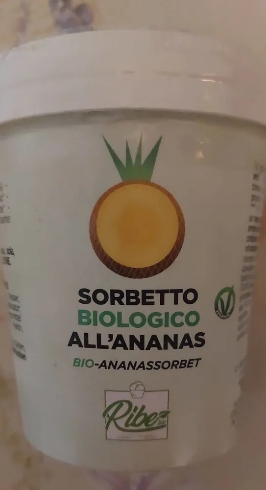 Sorbetto bio ananas