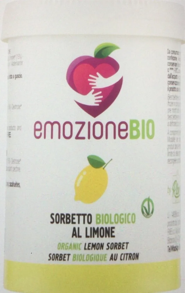 Sorbetto al limone biologico
