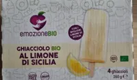 Ghiacciolo bio al limone di sicilia