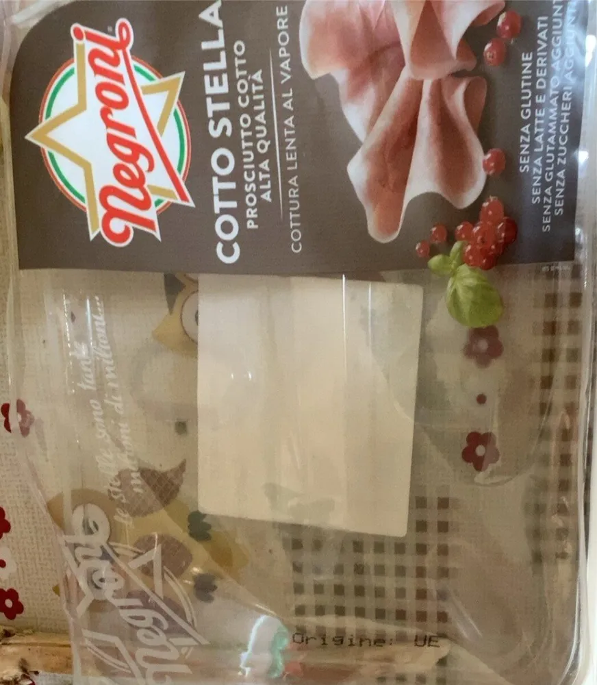 Prosciutto cotto