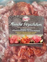 Planche dégustation les saucissons
