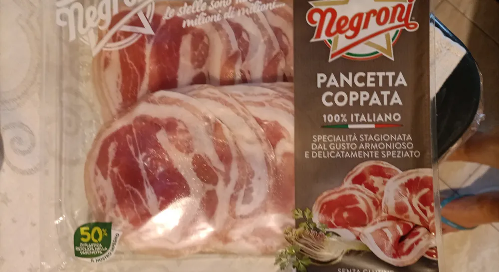 Negroni Pancetta Coppata S / Glut.affettata
