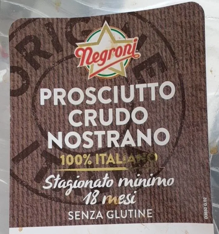 Prosciutto Crudo Nostrano