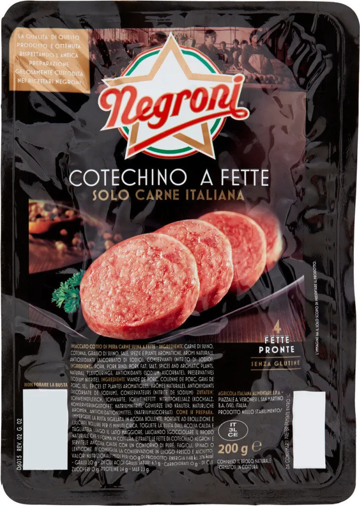 Cotechino a fette