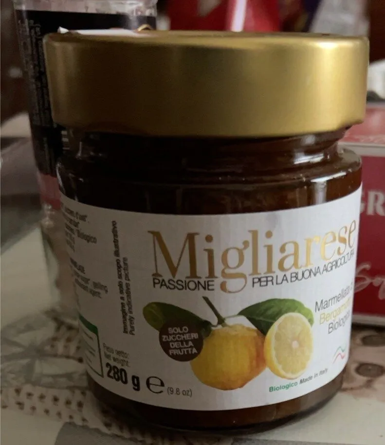 marmellata di bergamotto biologica
