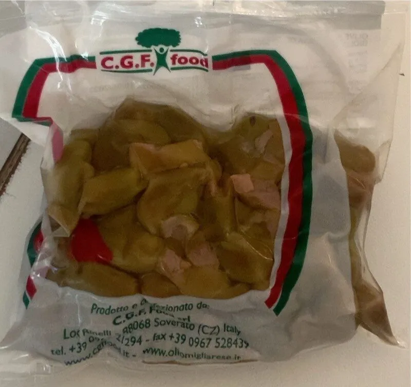 Olive schiacciate biologiche
