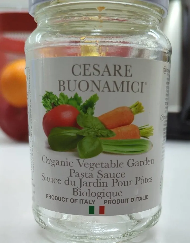 Sauce du Jardin pour Pâtes biologique