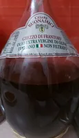 Olio extra vergine di oliva italiano non filtrato