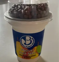 yogurt alla pera con cereali al cocco
