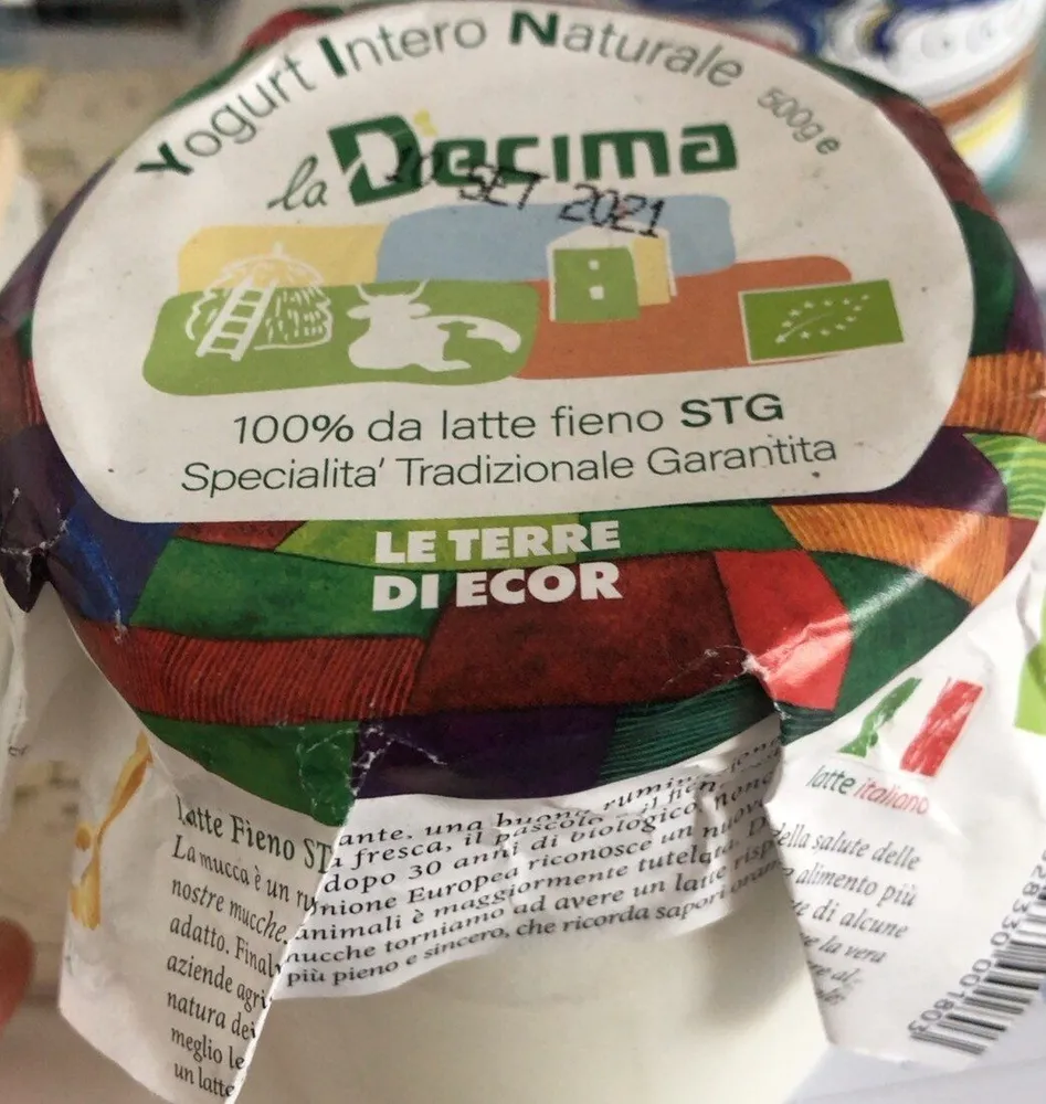 Yogurt Intero Naturale 500 g