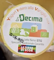 Yogurt intero alla vaniglia