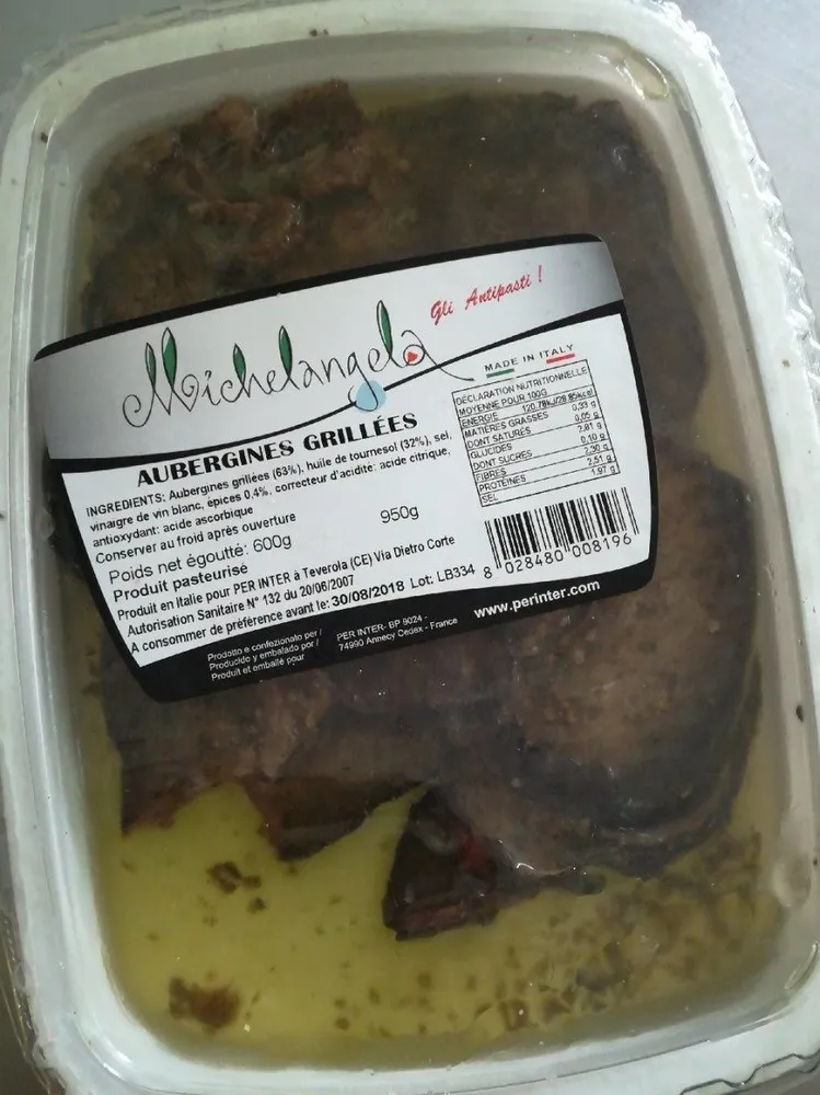 Aubergine grillées