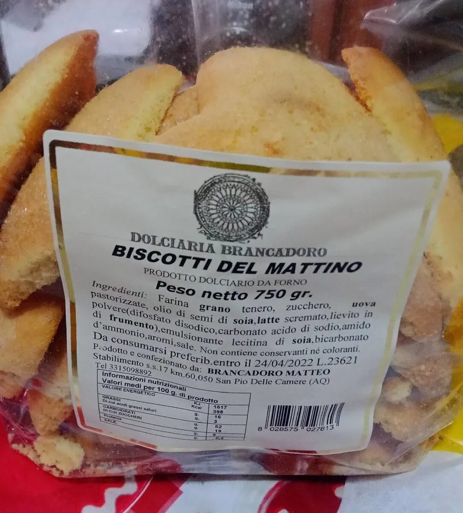 Biscotti del mattino