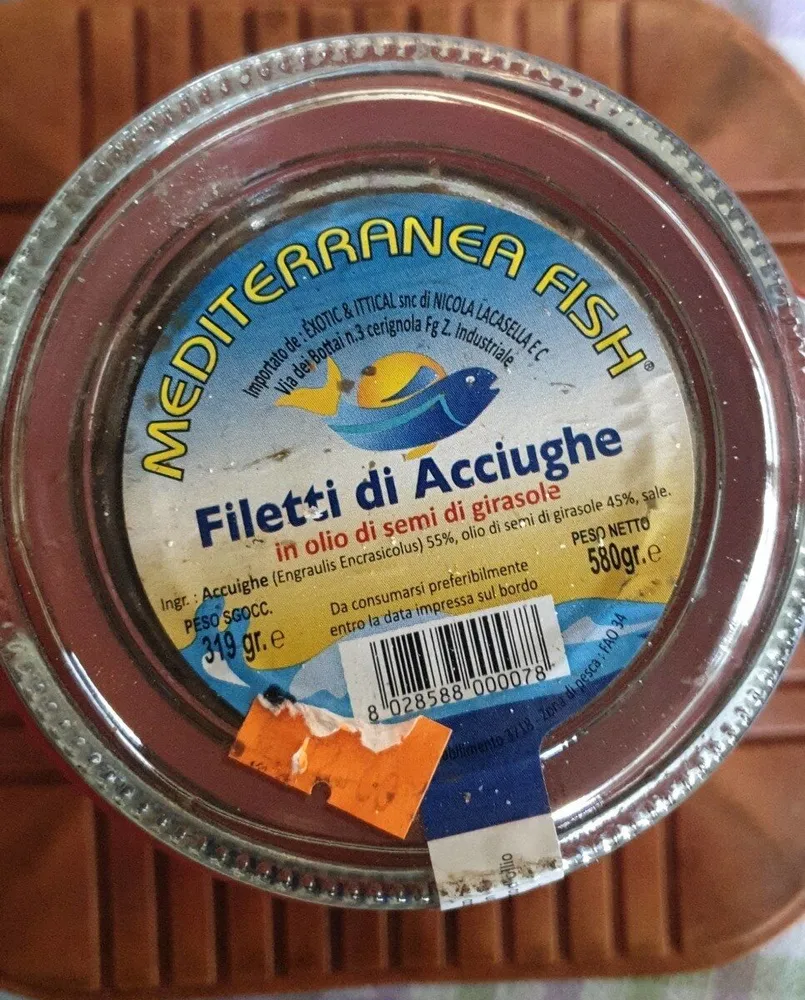 Filetti di acciughe