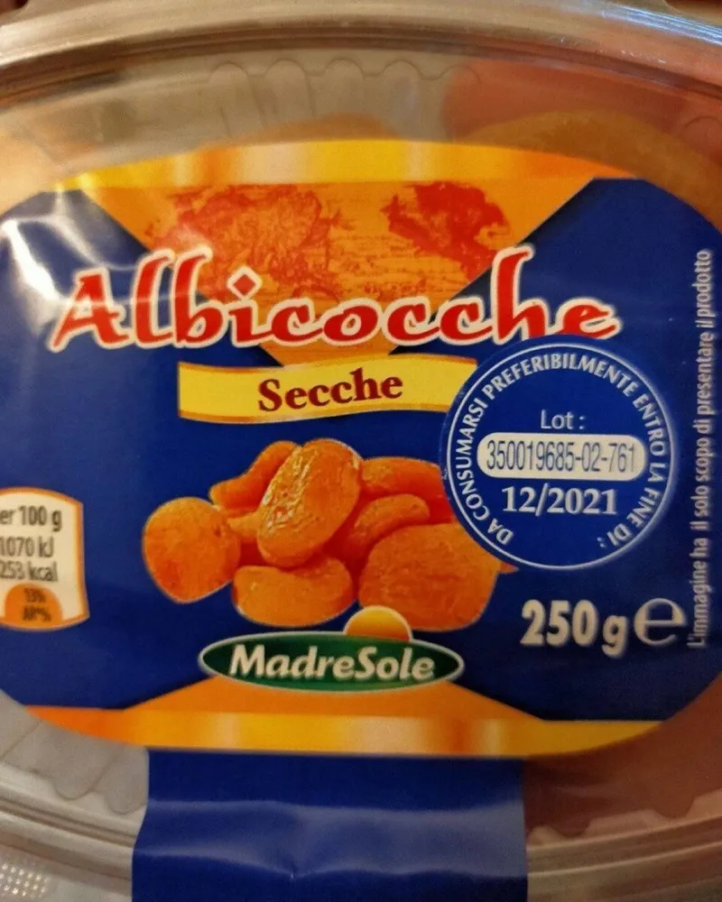 Albicocche secche