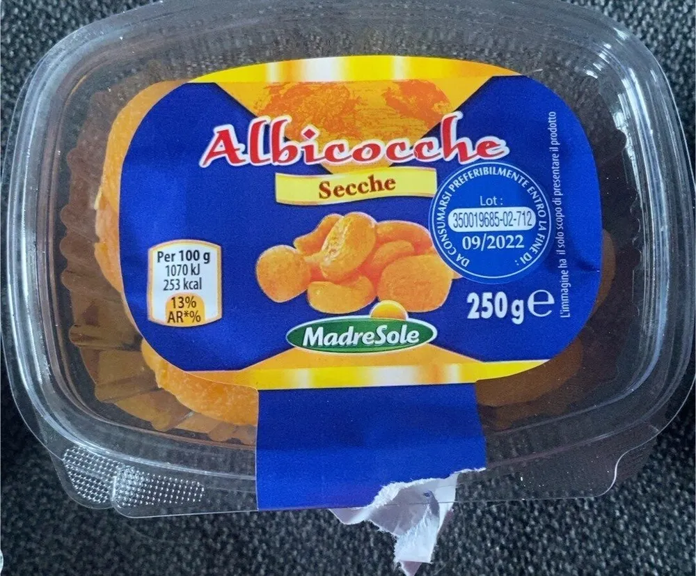 Albicocche secche