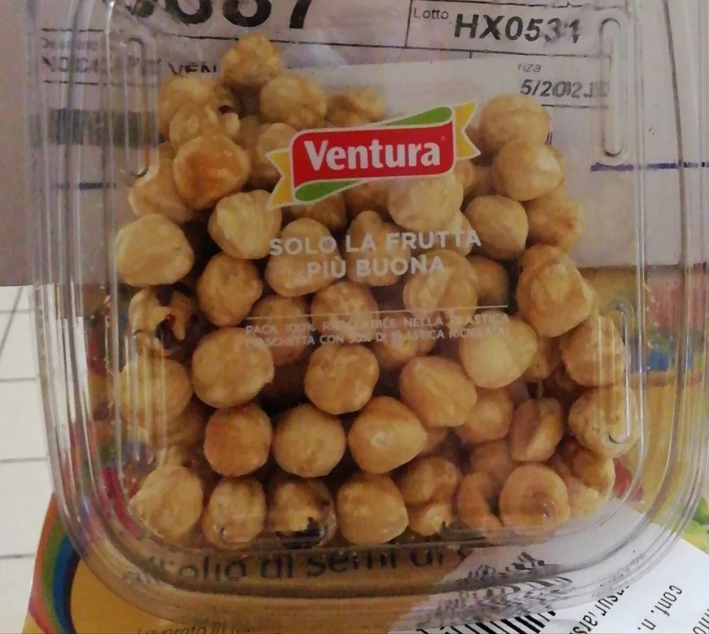 Nocciole pelate e tostate