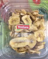 Banana essiccata a fette
