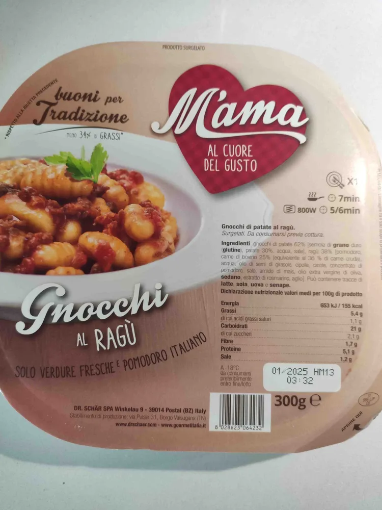 Gnocchi al ragù
