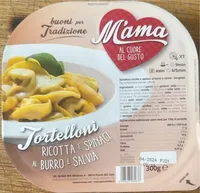 Tortelloni Ricotta e Spinaci al Burro e Salvia