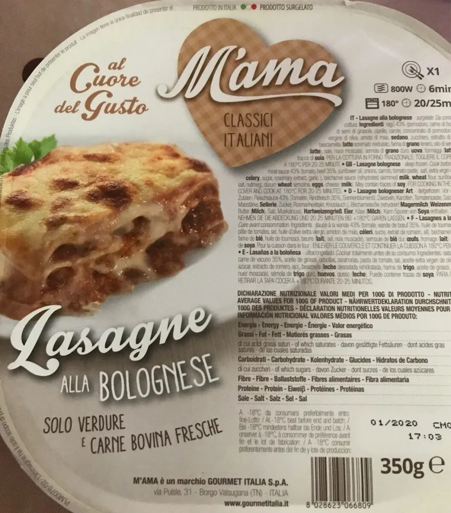 Lasagne alla bolognese