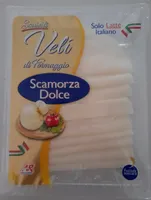 Squisiti veli di formaggio - scamorza dolce