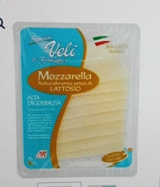 Squisiti veli di mozzarella senza lattosio