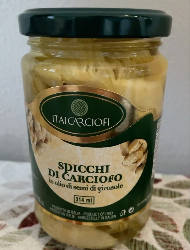 Spicchi di carciofo
